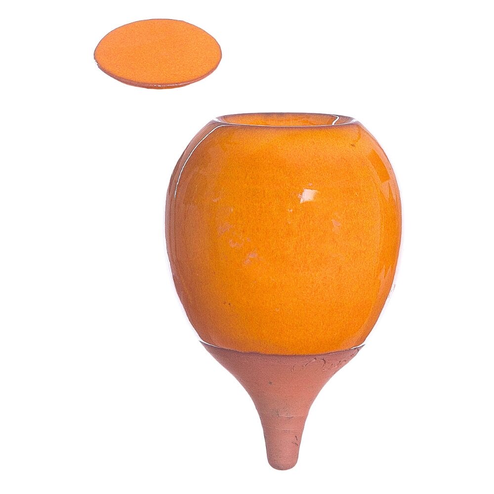 Oyas mini mandarine à planter coloré systeme d'arrosage pour plante.